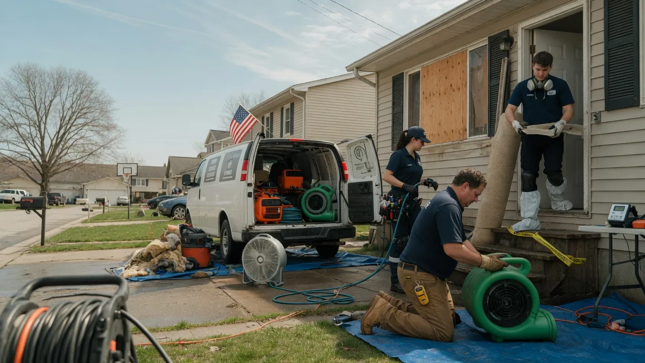 Water Damage Restoration in Easton, TX near me
